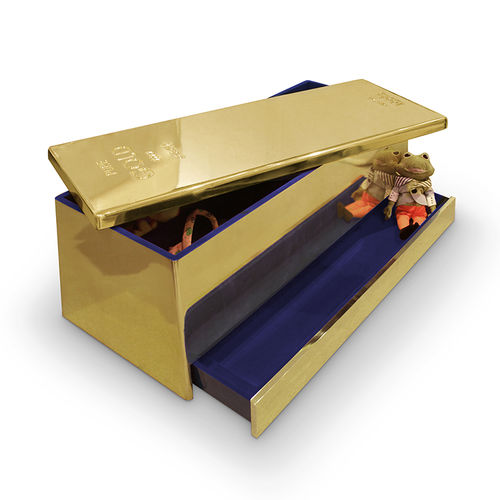 Spielzeugkiste - GOLD  - Circu