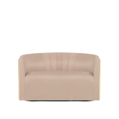 Modernes Sofa - GRACE - Essential Home - Samt / mit Armlehnen / Polster