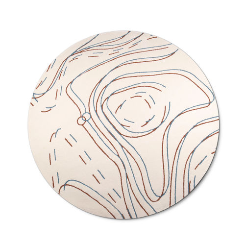 Moderner Teppich - ALLEN - Essential Home - Motiv / Synthetikfaser / Tencel®