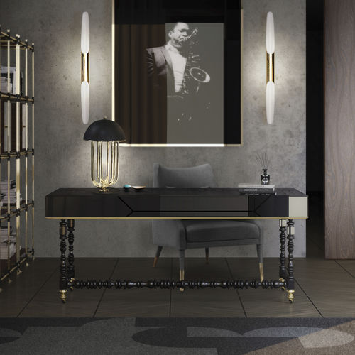 Moderner Teppich - TARANTINO - Essential Home - Motiv / Tencel® / rechteckig