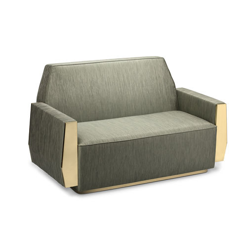 Modernes Sofa - DORIS - Essential Home - Samt / Kordel / mit Armlehnen
