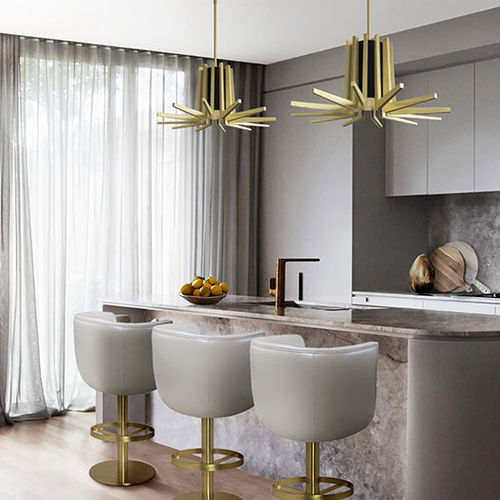 Tischlampe - MINA - Essential Home - Messing / modern / mit Kabel
