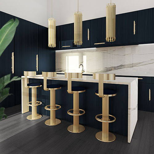 Moderner Barstuhl - KELLY  - Essential Home - für den Innenraum / für Außenbereich / Leder