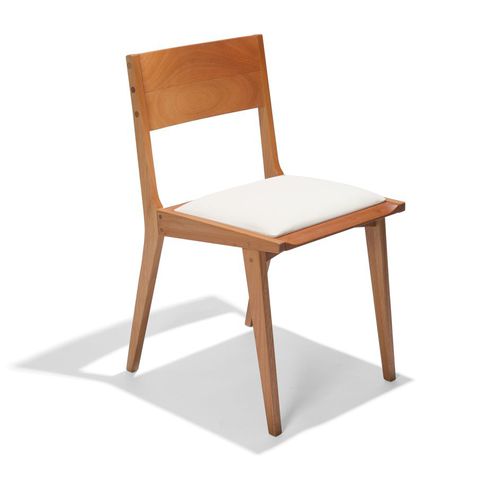 Moderner Stuhl - GLÓRIA - Butzke - für den Innenraum / Holz / Polster