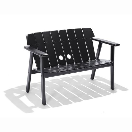 Modernes Sofa - TAJÁ - Butzke - für Außenbereich / Holz / Zweisitzer