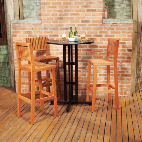 Moderner Bistrotisch - IBIZA - Butzke - Holz / rund / für Privatgebrauch