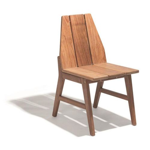 Moderner Stuhl - MUCURI - Butzke - für Außenbereich / Holz / für Privatgebrauch