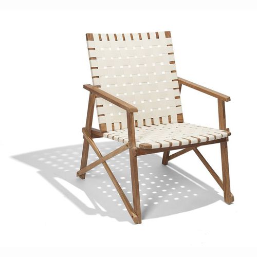 Moderner Sessel - MARESIAS - Butzke - Holz / für Außenbereich