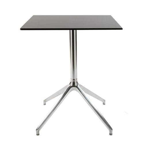 Moderner Bistrotisch - Vela Arredamenti - Aluminium / quadratisch / für professionellen Einsatz