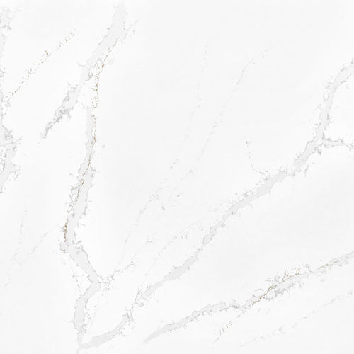 Quarz-Natursteinplatte - Calacatta Victory - Efesus Stone - für Innenausbau / weiß