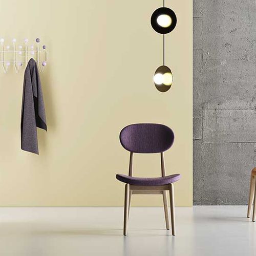 Moderner Stuhl - NORDICA S - imperial-line - für den Innenraum / Stoff / Massivholz