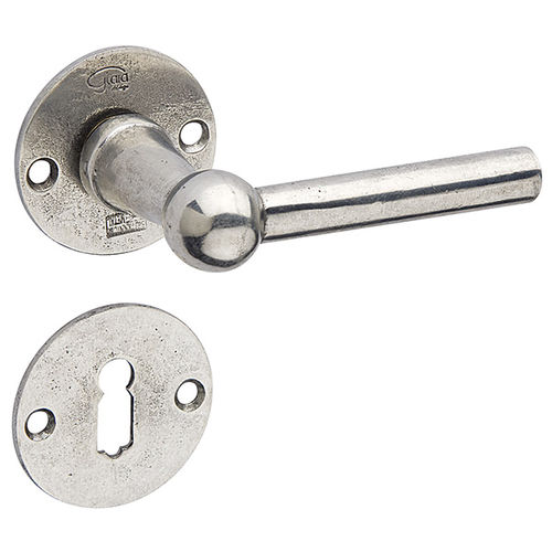 Türgriff - M8-R3/38 mm CHEMIN DE FER - Giara - Bronze / klassisch / Silberoptik