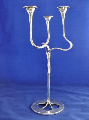 Leuchter / versilbertes Metall - 8908983 - Giara