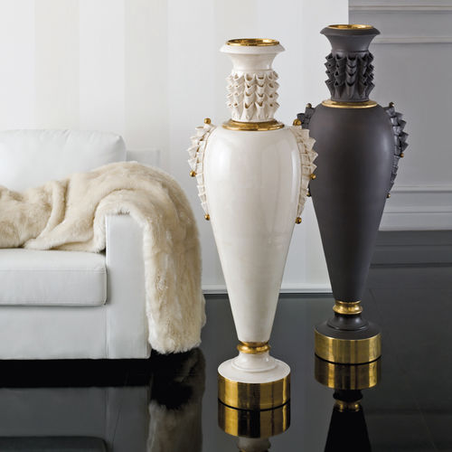 Moderne Vase - VS67/B - Sigma L2 - emaillierte Keramik / handgefertigt