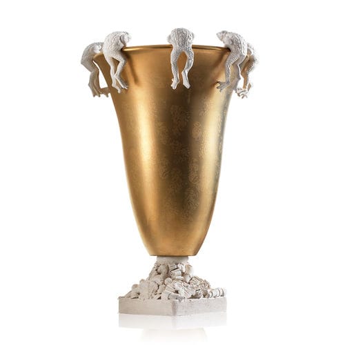Klassische Vase - VS88 - Sigma L2 - emaillierte Keramik / handgefertigt
