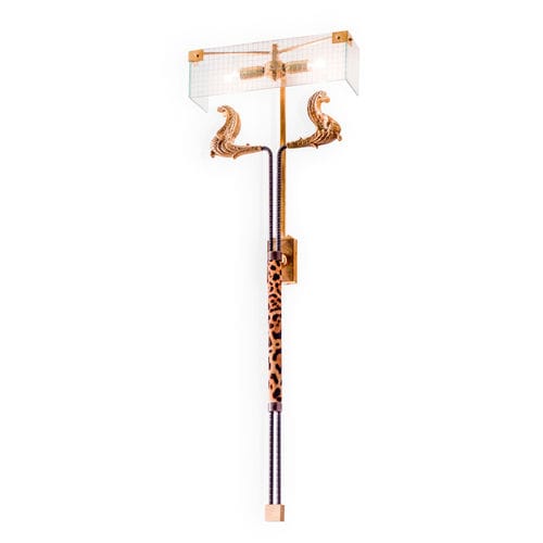 Moderne Wandleuchte - Z574 - Sigma L2 - für den Innenraum / Messing / Bronze