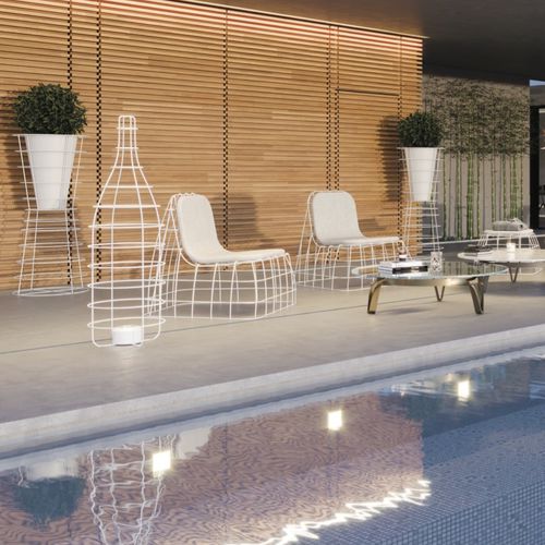 Bodenlampe - BOTTIGLIA - Barel Srl - Schmiedeeisen / modern / mit Kabel