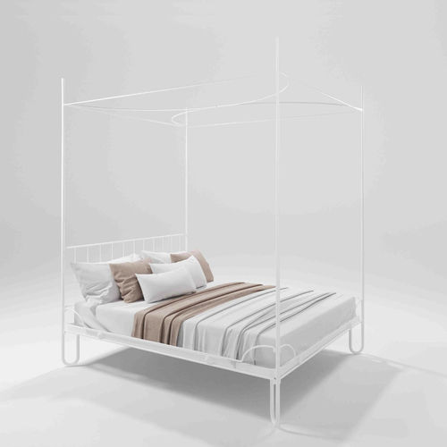 Himmelbett - ARTEMIA - Barel Srl - Doppelbett / modern / Kopfteil