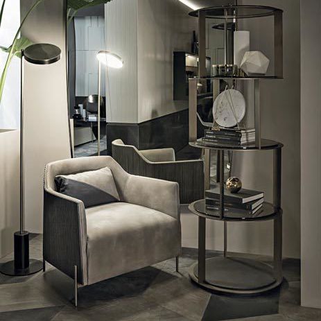 Moderner Sessel - HEGE - Shake Design - Leder