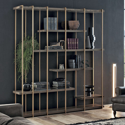 Modernes Regal - KAI-KA - Shake Design - Holz / Metall
