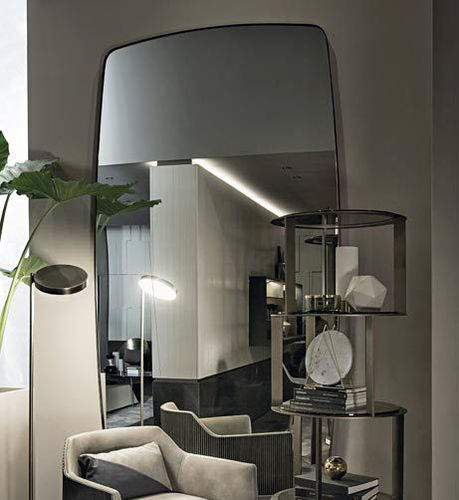 Wandmontierter Spiegel - BOSTON  - Shake Design - modern / rechteckig / Metall