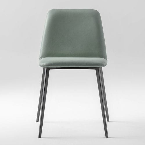 Moderner Stuhl - BARDOT MET 0031 - Traba' - für den Innenraum / Samt / Leder