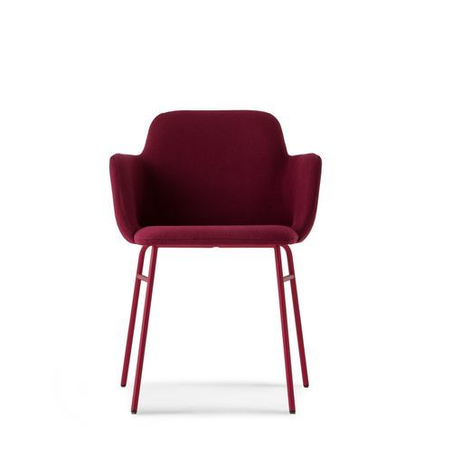 Moderner Stuhl - BARDOT MET TU CB UPH 0034 - Traba' - für den Innenraum / Stoff / Leder