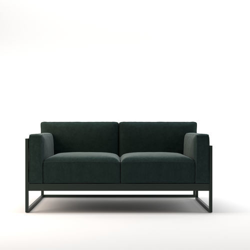 Modernes Sofa - KIRK 0062 - Traba' - Samt / grün / Farbe anpassbar
