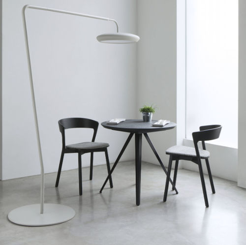 Moderner Bistrotisch - AKY CONTRACT 3 - Traba' - Metall / Gestell aus Holz / Gestell aus Metall