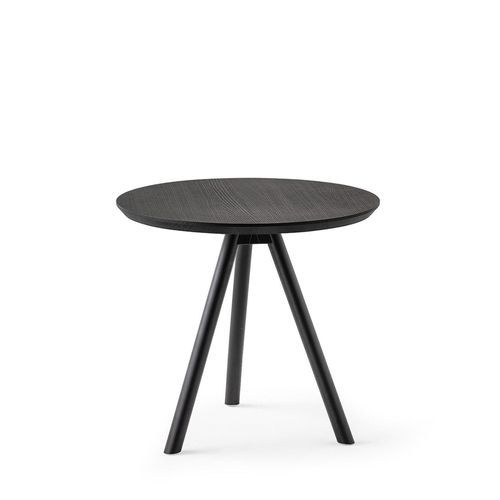 Moderner Bistrotisch - AKY - Traba' - Buche / Gestell aus Buche / rund