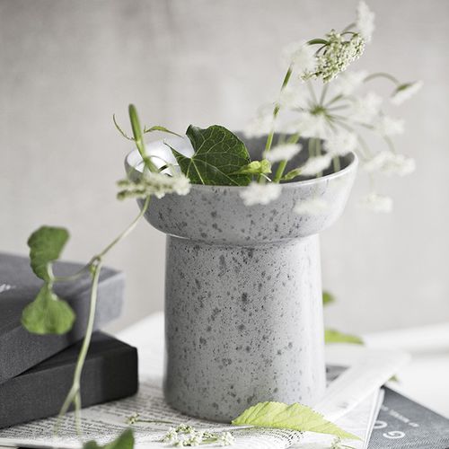 Moderne Vase - OMBRIA - Kahler Design - Stein