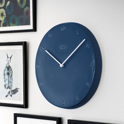 Moderne Uhr - ORA - Kahler Design - wandmontiert / Analog / Keramik