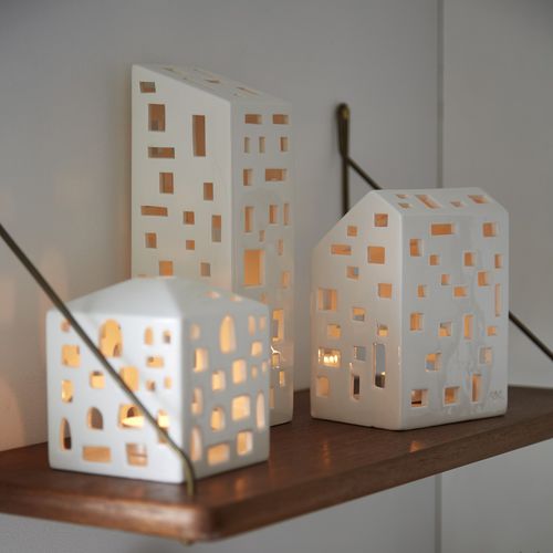Keramik-Windlicht - URBANIA : FUNKIS - Kahler Design