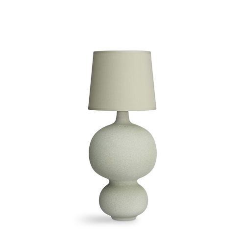 Tischlampe - BALUSTRE - Kahler Design - Stoff / Marmor / modern