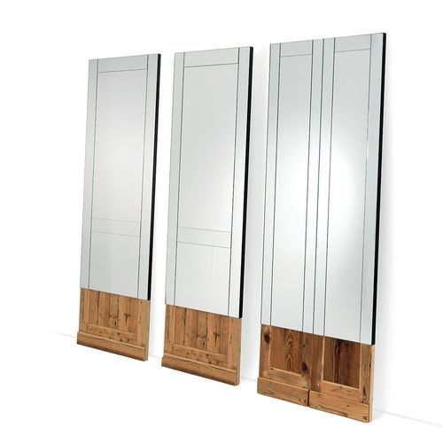 Standspiegel - DON'T OPEN - Mogg - modern / rechteckig / Holz