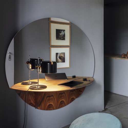 Wandmontierter Spiegel - BRAME - Mogg - modern / rund / oval