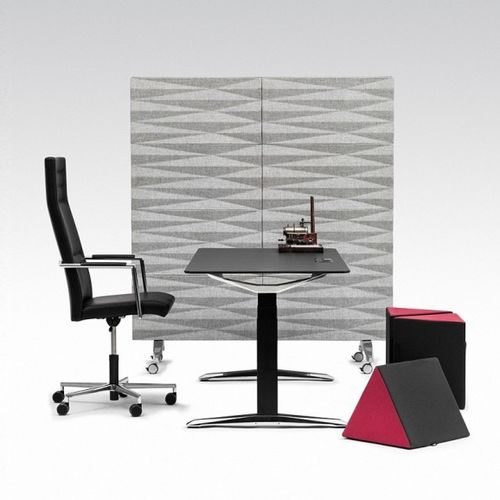 Moderner Tisch - MOVE - vank - Metall / Gestell aus Metall / rechteckig