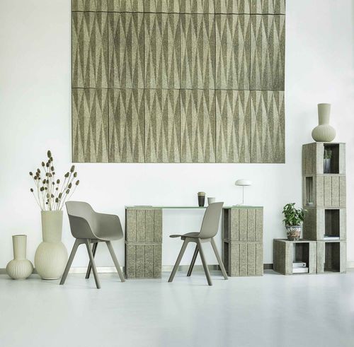 Minimalistischer Stuhl - LORIA  - vank - für Außenbereich / für den Innenraum / Kunststoff