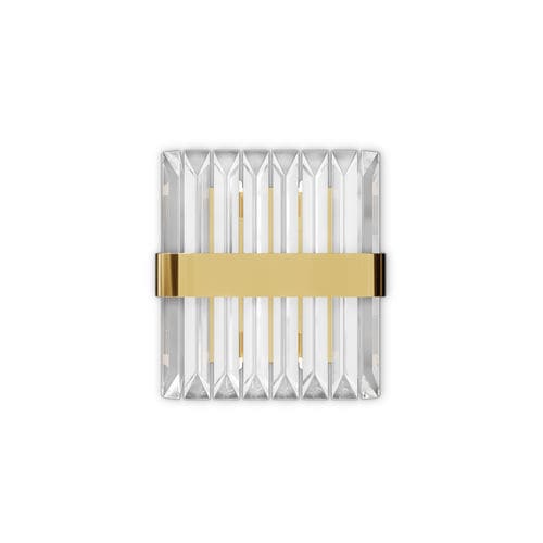 Moderne Wandleuchte - LIBERTY SLIM  - LUXXU MODERN DESIGN & LIVING - für den Innenraum / Messing / Kristall