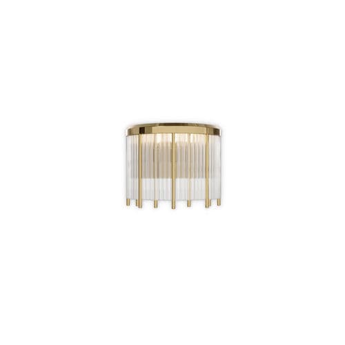 Moderne Wandleuchte - Pharo III Small - LUXXU MODERN DESIGN & LIVING - für den Innenraum / Messing / Kristall