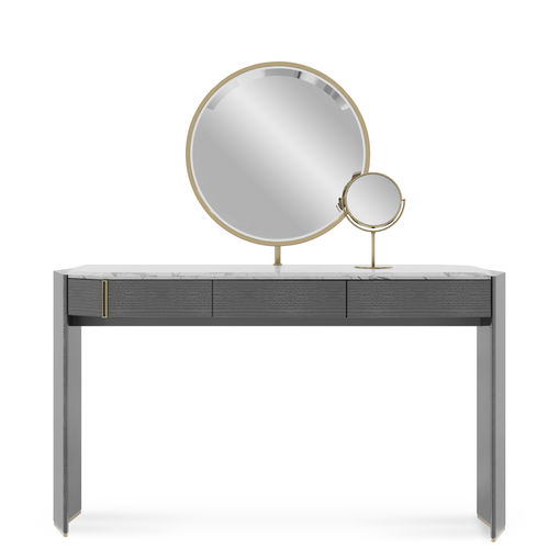 Moderner Schminktisch - Algerone - LUXXU MODERN DESIGN & LIVING - Holz / poliertes Messing / Marmor