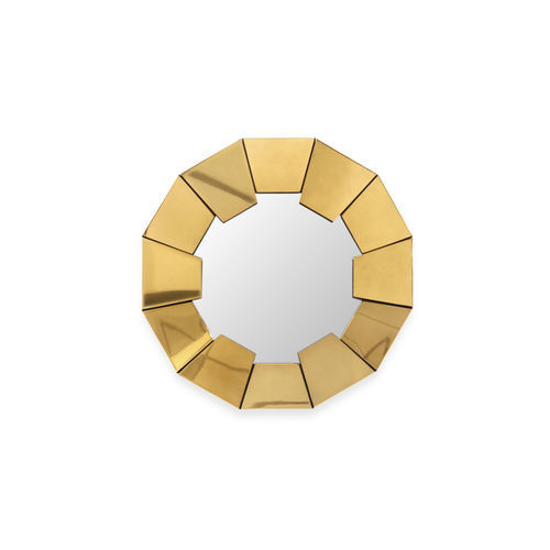 Wandmontierter Spiegel - DARIAN GOLD - LUXXU MODERN DESIGN & LIVING - für Hotels / für Schönheitssalon / modern