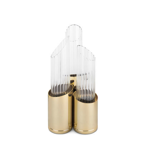 Tischlampe - TYCHO - LUXXU MODERN DESIGN & LIVING - Messing / Kristall / modern