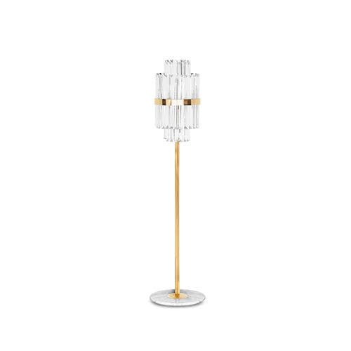 Stehleuchte - LIBERTY - LUXXU MODERN DESIGN & LIVING - Messing / Kristall / Marmor