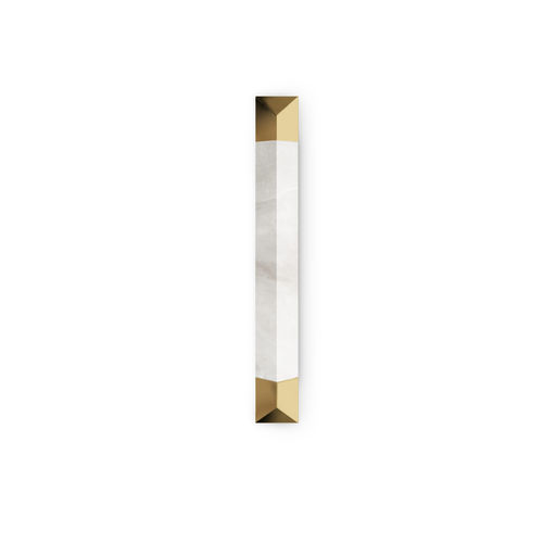 Moderne Wandleuchte - SPEAR - LUXXU MODERN DESIGN & LIVING - für den Innenraum / Messing mit Goldauflage / Marmor