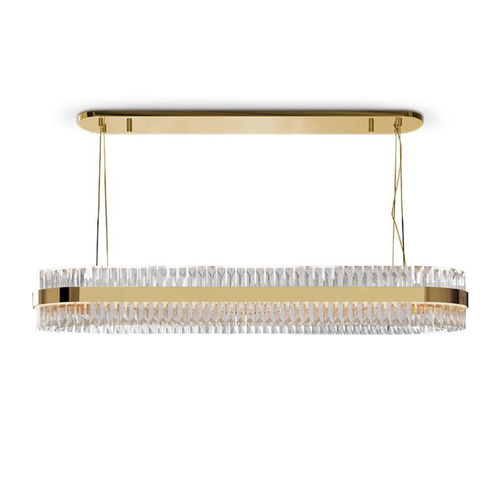 Hängelampe - LIBERTY SLIM SNOOKER - LUXXU MODERN DESIGN & LIVING - Messing / Kristall / modern
