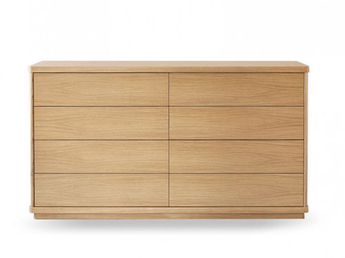 Moderne Kommode - SCARLETT K1 - HEAVENS - lackiertes Holz / Eiche / Nussbaum
