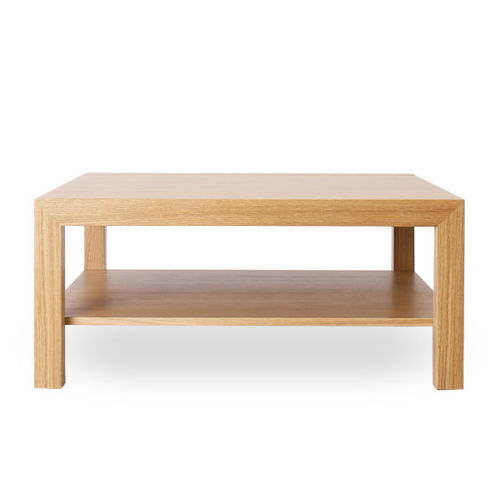 Moderner Couchtisch - ROMA - HEAVENS - Eiche / Nussbaum / lackiertes Holz