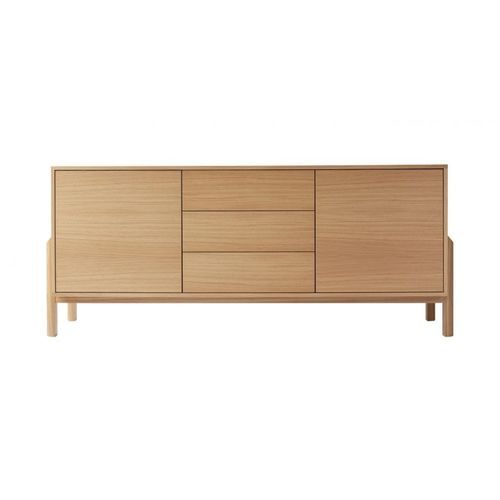 Moderne Kommode - NORA - HEAVENS - lackiertes Holz / Eiche / Nussbaum