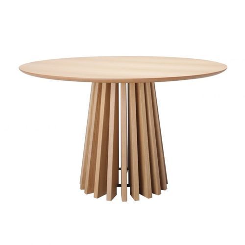 Runder Esstisch - NOA  - HEAVENS - modern / Eiche / lackiertes Holz